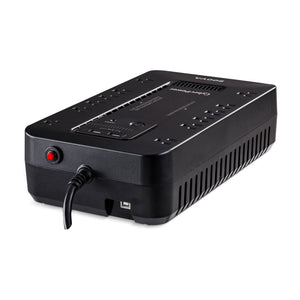 Battery Backup for 10T Solutions LTE Router - Standby UPS System, 12 Outlets, 2 USB Charging Ports, Compact